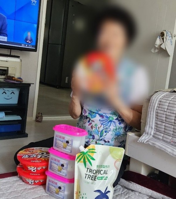 [후원사업] 소산로타리클럽 후원금 및 후원물품 전달식