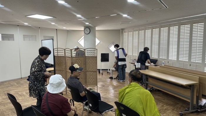 2025년 부산진구보건소와 함께하는 찾아가는 결핵검사 진행