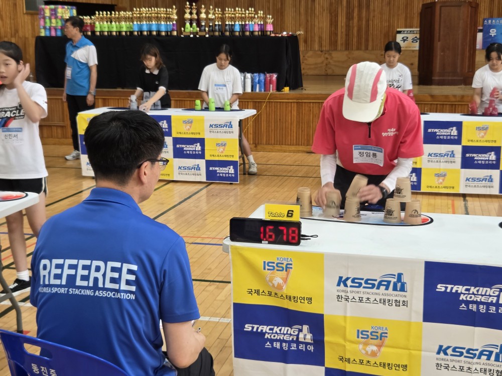 제2회 창원시스포츠스태킹협회장배 어르신 대표팀 출전