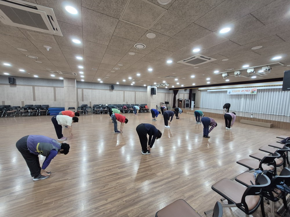 2025년 다사랑걷기단 「걷기교실」 활동 2회차 진행